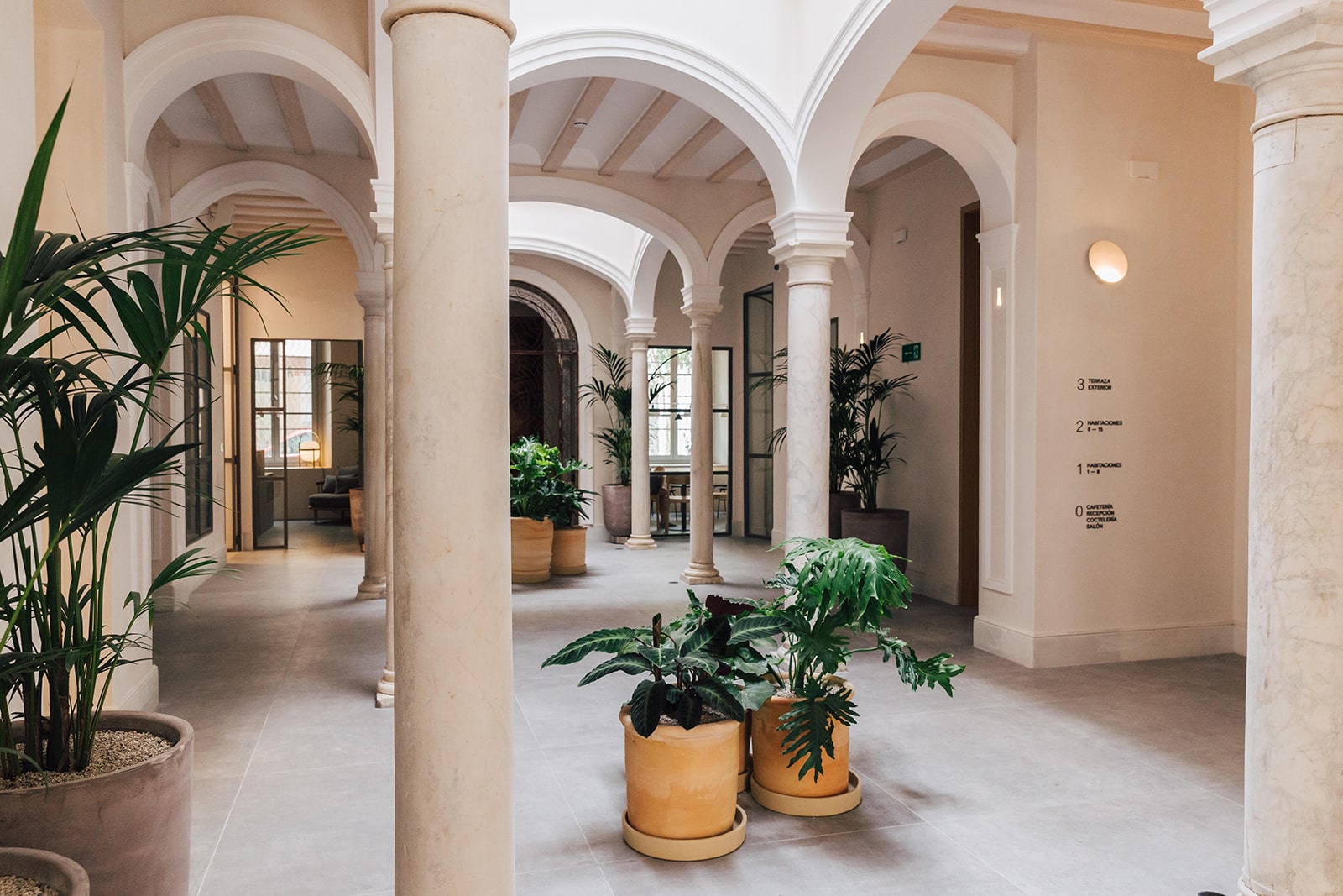 Hotel Boutique en Sevilla - Recepción